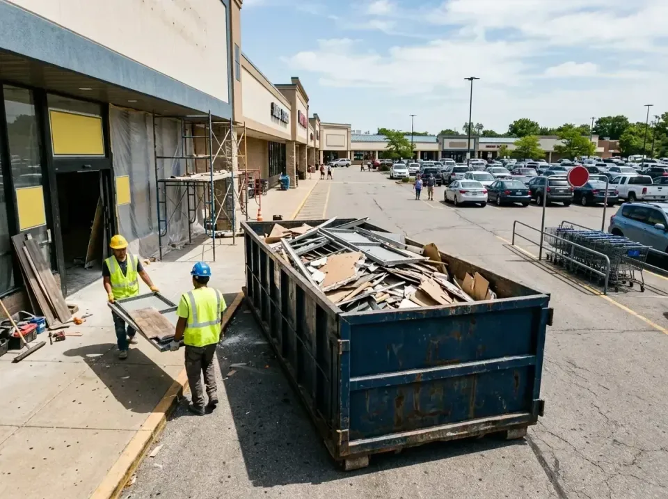 retail-store-renovation-debris-003 — frequently asked questions, Roll-off Dumpster Rentals in Ocean City, MD